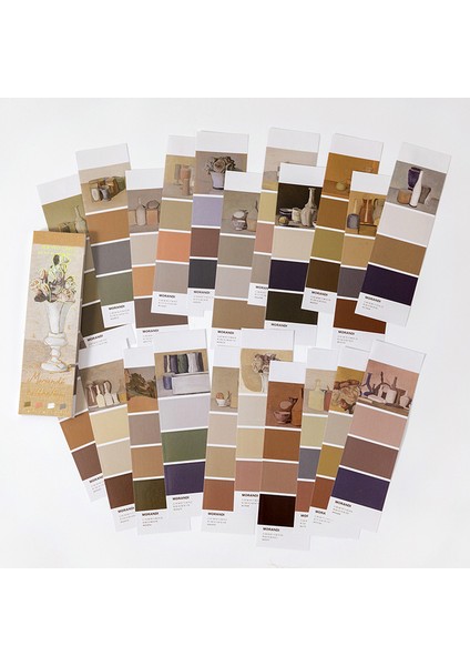 D 30 Adet Bir Galeri Serisi Dekoratif Çıkartmalar Kitap Scrapbooking Etiket Günlüğü Kırtasiye Albümü Telefon Retro Günlük Planlayıcısı (Yurt Dışından)