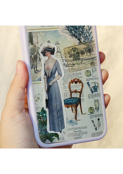 F Dimi 30 Adet Victovia Romance Modern Bayan Malzeme Kağıt Vintage Dantel Dekoratif Scrapbooking Kolaj Önemsiz Dergisi Estetik Kağıtları (Yurt Dışından) indirimleri