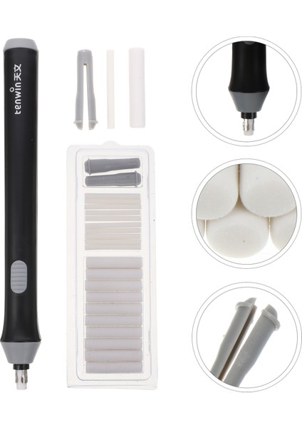 Beyaz Elektrikli Silgi Taşınabilir Okul Malzemeleri Kroki Modifikasyon Yazım Hatası Abs Profesyonel Çocuk Taşınabilir Çizim (Yurt Dışından) fiyatları