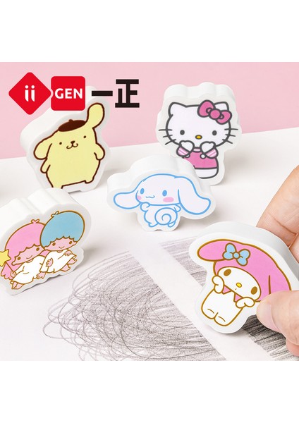 24PCS1 Ekran Kutusu 24PCS Hello Kitty Kawaii My Melody Kuromi Çizgi Film Bebeği Silgi Anime Kız Kalp Yaratıcı Öğrenci Kırtasiye (Yurt Dışından) indirimleri