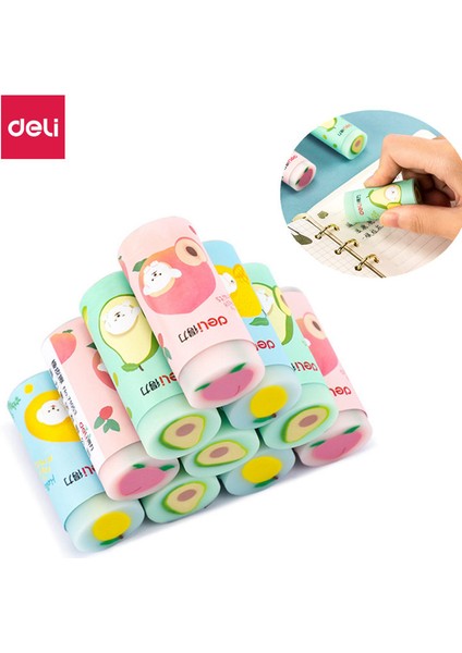 2 Adet Renk Rastgele Şarküteri Silgi Meyve Rengi Silgi Sevimli Süper Sevimli Öğrenci Yaratıcı Meyve Karikatür (Yurt Dışından)