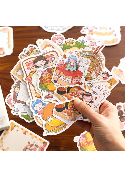 D Mohamm 30 Yaprak Yaratıcı Karikatür Bloknot Mesajlar Için Not Alma Günlük Hatırlatmalar Scrapbooking Kolaj (Yurt Dışından)