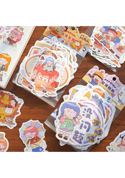 D Mohamm 30 Yaprak Yaratıcı Karikatür Bloknot Mesajlar Için Not Alma Günlük Hatırlatmalar Scrapbooking Kolaj (Yurt Dışından)