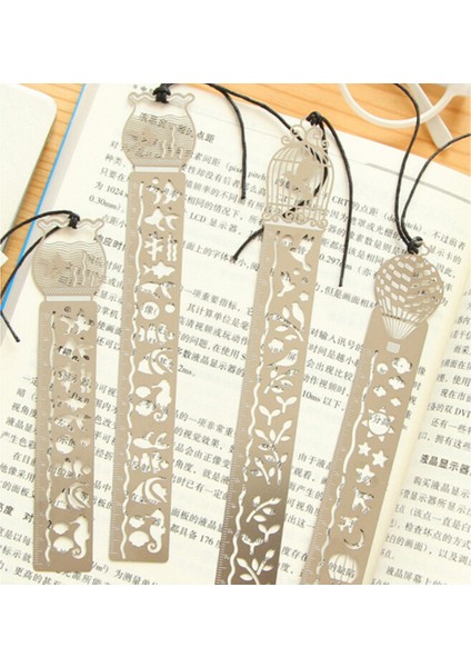 Kanarya 1 Adet Ultra-Ince Metal Hassas Kesim Yer Imi Bant Cetvel Kısa Kitap Ayracı Moda Kitap Ayraçları Kırtasiye Hediyeler (Yurt Dışından) fırsatları