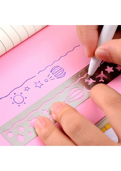 Kanarya 1 Adet Ultra-Ince Metal Hassas Kesim Yer Imi Bant Cetvel Kısa Kitap Ayracı Moda Kitap Ayraçları Kırtasiye Hediyeler (Yurt Dışından) indirimleri