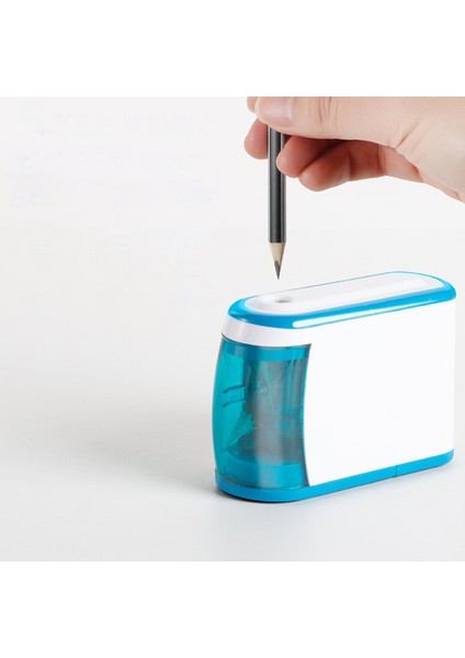 Mavi Kırtasiye Elektrikli Kalemtraşlar Okul Malzemeleri Çocuklar Için Otomatik Kalemtıraş Ev Ofis Aksesuarları (Yurt Dışından) modelleri