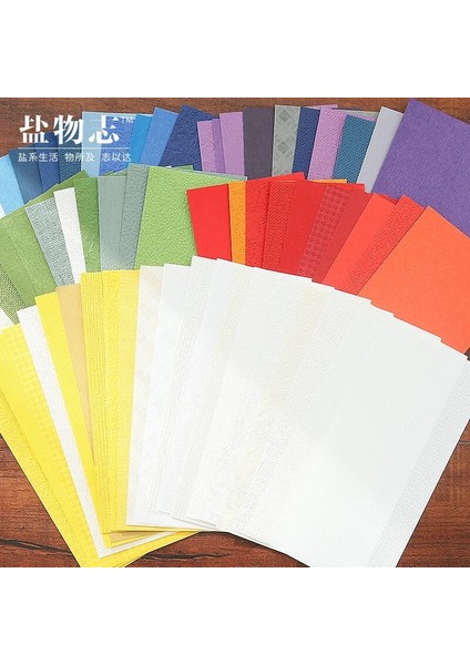 SCZ-HHSC30-06 Jıanwu 30 Sayfa Özel Karışık Malzeme Kağıt Bloknot Basit Günlük Scrapbooking Temel Dekorasyon Yapışkan Notlar Kağıt Kırtasiye (Yurt Dışından)