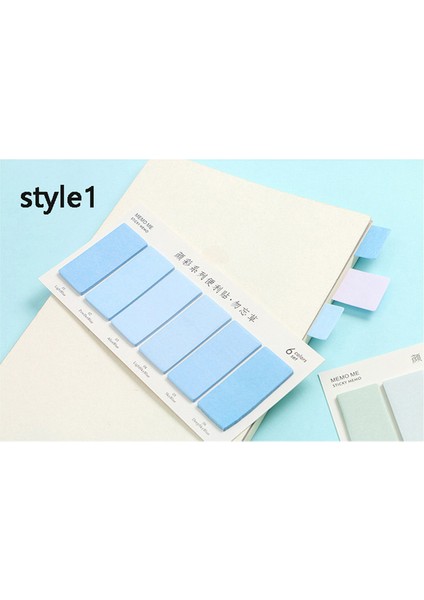 Style1 120 Sayfa Kawaii Bloknot Yapışkan Notlar Kırtasiye Etiket Dizini Yayınlandı It Planlayıcısı Bloknotlar Ofis Okul Malzemeleri (Yurt Dışından)