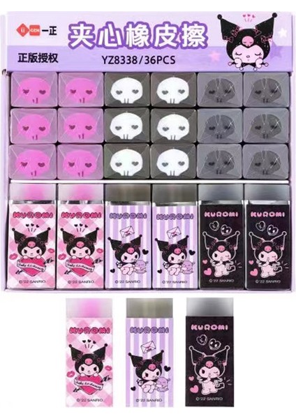 B Rastgele 1 Adet 4 Stilleri Sanrio Mymelody Kuromi Cinnamoroll Meyve Tarzı Karikatür Silgi Kauçuk Silgi Ilköğretim Öğrenci Ödülleri Promosyon Hediye (Yurt Dışından) modelleri