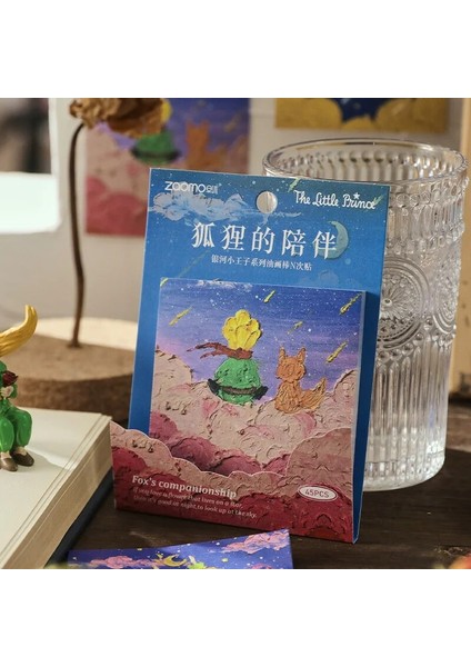 E 45 Adet Küçük Prens Galaxy Serisi Yapışkan Notlar Bloknot Günlüğü Sabit Gevreği Karalama Defteri Dekoratif Okul Ofis Arzı (Yurt Dışından) fırsatları