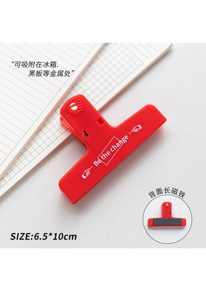 Kırmızı Klip 25X9 cm Uzun Not Defteri 50 Sayfa Yapışkan Olmayan Mesaj Notları Not Defteri Yazma Kağdı Planlayıcısı Listesi Okul Ofis Kırtasiye Scrapbooking (Yurt Dışından)