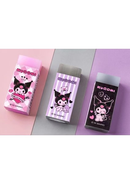 B Rastgele 1 Adet 4 Stilleri Sanrio Mymelody Kuromi Cinnamoroll Meyve Tarzı Karikatür Silgi Kauçuk Silgi Ilköğretim Öğrenci Ödülleri Promosyon Hediye (Yurt Dışından) indirimleri