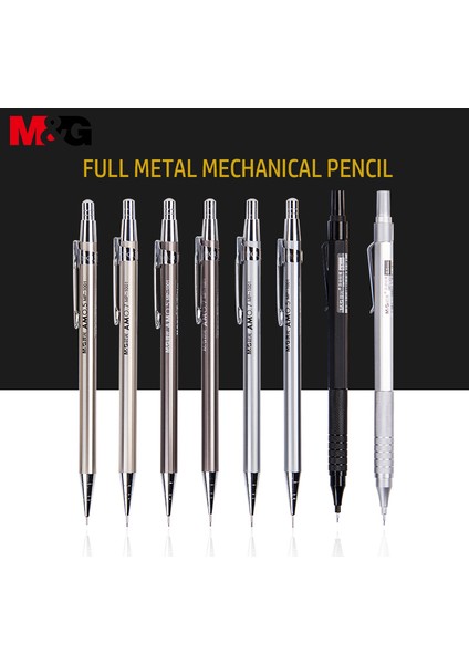 2 Adet 0.7mm Mg 0.5/0.7mm Metal Otomatik Kalem Seti Mekanik Kurşun Kalem Çizim Hb Grafit Kurşun Okul Malzemeleri Için (Yurt Dışından) fiyatları
