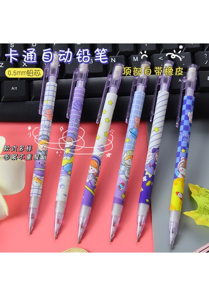 E 6 Adet Set Yatniee 6 Adet Mekanik Kurşun Kalem Sevimli Kalemler Estetik Kırtasiye Okul Için Kawaii Şeyler Japon Kırtasiye Okul Malzemeleri (Yurt Dışından) fırsatları