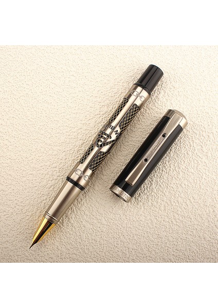 Bir Kalem Lüks Okul Tükenmez Kalem Metal High-End Iş Ofis Hediyeleri Imza Kalem Pu Kalem Çantaları Seçin (Yurt Dışından) fırsatları