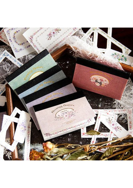 Stil 4 30 Adet Vintage Yırtılabilir Içi Boş Çerçeve Çiçek Bloknot Diş Presleme Hattı Kağıt Deco Scrapbooking Dıy Not Defteri Önemsiz Günlükleme (Yurt Dışından)