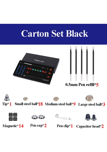 54 Adet Renk Boncuk 02 34/55 Adet/takım Manyetik Polar Kalem Metal Mıknatıs Modüler Düşünüyorum Mürekkep Oyuncak Stres Fidgets Antistres Odak Eller Dokunmatik Kalem Silinebilir Hediye (Yurt Dışından)