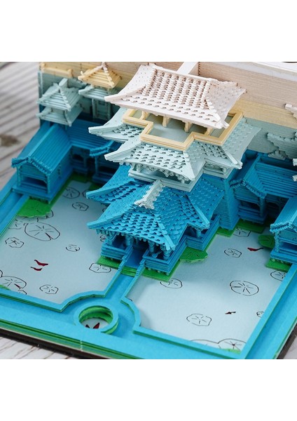 Stil 3 Yaratıcı Çok Fonksiyonlu Bloknot Not Defteri 3D Model Kale Notu 3D Sanat Hary Özel Blok Not Arkadaş Hediye Ofis Okul Aracı 2023 (Yurt Dışından) modelleri