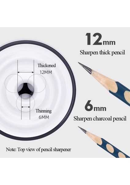 Beyaz ve Çekirdek Tenwın Elektrikli Kalemtıraş Şarj Edilebilir Profesyonel Otomatik Bıçak Bileme Kırtasiye Ev Ofis Okul Malzemeleri (Yurt Dışından) fiyatları
