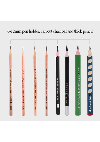 Beyaz ve Çekirdek Tenwın Elektrikli Kalemtıraş Şarj Edilebilir Profesyonel Otomatik Bıçak Bileme Kırtasiye Ev Ofis Okul Malzemeleri (Yurt Dışından) indirimleri