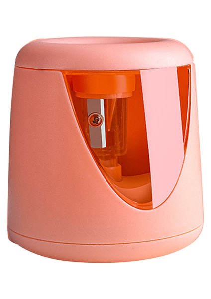 Pembe Otomatik Elektrikli Kalemtıraş Çok Fonksiyonlu Ağır USB Mekanik Okul Ilköğretim Öğrencileri Çocuk Kırtasiye Hediye (Yurt Dışından)