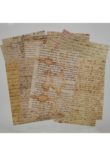 Stil 1 Önemsiz Dergisi Retro Mektup Malzeme Kağıt Dıy Scrapbooking Dergisi Kolaj Albümü Günlüğü Dekorasyon Büyük Boy Arka Plan Kağıdı (Yurt Dışından) fiyatları