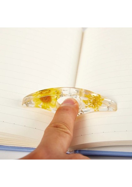 Akrilik 8.6x3.8 cm 1 Adet Başparmak Kitap Desteği Kitap Sayfası Tutucu Uygun Imi Okul Ofis Malzemeleri Kitap Başparmak Tutucu Kütüphane Kitap Severler Için (Yurt Dışından)