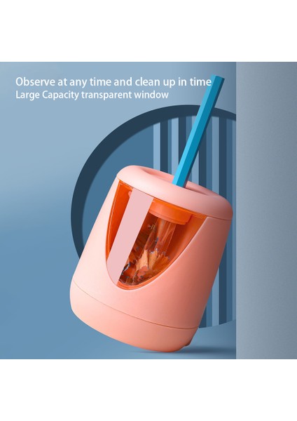 Pembe Otomatik Elektrikli Kalemtıraş Çok Fonksiyonlu Ağır USB Mekanik Okul Ilköğretim Öğrencileri Çocuk Kırtasiye Hediye (Yurt Dışından) modelleri