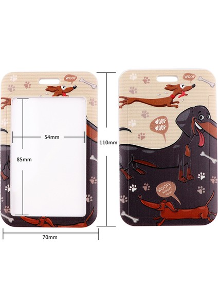 Stil 3 Dachshund Köpek Kordon Boyun Askısı Sanat Anime Moda Boyunluklar Otobüs Kımlık Adı Çalışma Kartı Tutucu Aksesuarları Süslemeleri Çocuklar Hediyeler (Yurt Dışından) fırsatları