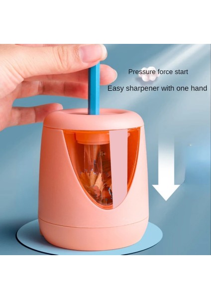 Mavi Otomatik Elektrikli Kalemtıraş Çok Fonksiyonlu Ağır Mekanik Okul Ilköğretim Öğrencileri Çocuk Kırtasiye Hediye (Yurt Dışından) modelleri