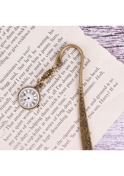 Vintage Retro Kule Öğrenci Kawaii Metal Imleri Kitap Işaretleyici Ataşlar Çocuklar Için Hediye Kırtasiye (Yurt Dışından) modelleri