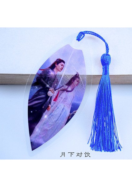 Stil 10 1 Adet Evcilleşmemiş Yaprak Şekli Yer Imleri Chen Qing Ling Su Geçirmez Şeffaf Pvc Kitap Ayracı Güzel Kitap Ayraçları Hediye (Yurt Dışından)