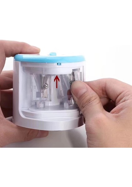 8004BLUE-12-2BTHIN6B Tenwin 8004 Elektrikli Kalemtıraş Duruş Düzeltme Kalemleri Hb/2b Kırtasiye Iki Delikli Anahtar Otomatik Kalemtıraş (Yurt Dışından) modelleri