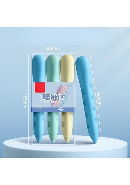A-L 3 Adet/takım Kawaii Büyük Boy Delik Silgi Traceless Yaratıcı Büyük Boy Silgi Çizim Değiştirmek Hata Araçları Öğrenci Malzemeleri Kırtasiye (Yurt Dışından)