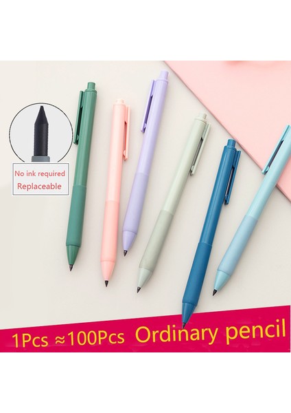 Beyaz Sonsuzluk Kalem Kırtasiye Okul Malzemeleri Mekanik Kurşun Kalem Papelaria Kalemler Sınırsız Yazma Kalemler Sanat Kroki Yazma Kalemler (Yurt Dışından) fiyatları