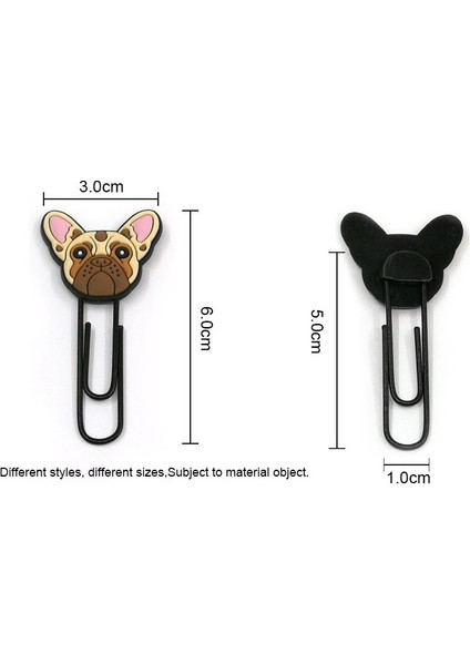 4096-11 1 Adet Güzel Hayvanlar Kitaplar Için Imleri Sevimli Köpek Kedi Ataş Öğretmen Öğrenci Kırtasiye Sayfa Tutucu Işaretleyici Çocuk Hediye (Yurt Dışından)