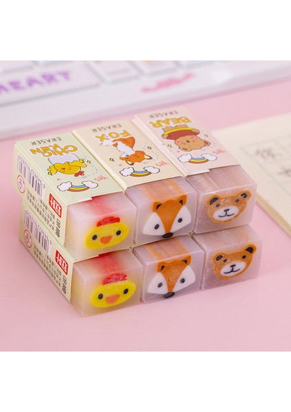 D 1 Adet Ellen Brook Karikatür Sevimli Kawaii Kristal Kelepçe Kauçuk Mini Silgi Seti Çocuklar Için Yenilik Kırtasiye Ofis Okul Malzemeleri (Yurt Dışından)