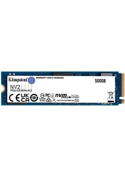 500GB Nv2 M.2 2280 Pcıe 4.0 Nvme SSD