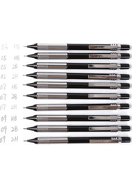 0.5 Hb Kurşun 2b Hb 2h Metal Otomatik Kalem 0.3 0.5 0.7 0.9mm Değiştirilebilir Kalem Çekirdek Öğrenci Yazma Kırtasiye Hediye Okul Ofis Malzemeleri (Yurt Dışından) fiyatları