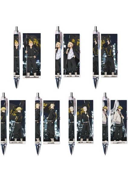 G 0.5mm Kalem Anime Tokyo Revengers Kalem 0.5mm Mekanik Kurşun Kalem Sano Manjirou Hanagaki Takemichi Tachibana Hinata Kawata Souta Baji Keisuke (Yurt Dışından) fiyatları