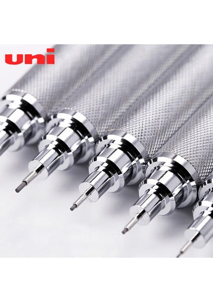 1 Adet 0.3 mm Kalem Japonya Uni Metal Mekanik Kurşun Kalem Lapiceros 0.3/0.4/0.5/0.7/0.9 mm Geri Çekilebilir Ucu Düşük Yerçekimi Merkezi Çizim Kroki Sabit (Yurt Dışından)