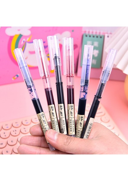 10 Mavi 5/10 Adet Sınav Imza Tükenmez Kalem 0.5mm Siyah Mavi Mürekkep Yüksek Kapasiteli Jel Kalemler Yazma Okul Ofis Kırtasiye Malzemeleri (Yurt Dışından) modelleri