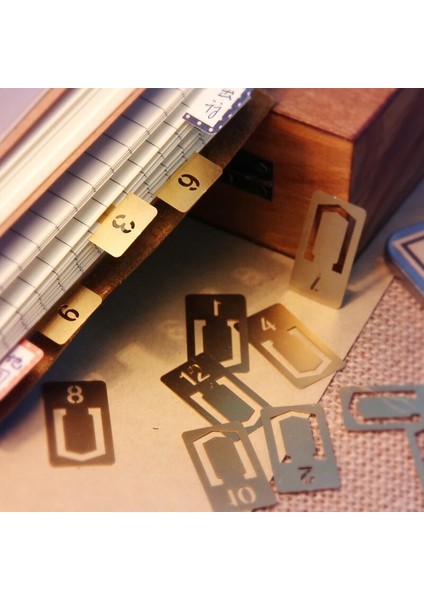 12 Adet Vintage Bakır Kitap Ayracı Mini Retro Metal Kitap Işaretleyici Kitaplar Ofis Aksesuarları Okul Malzemeleri Kırtasiye Mağazası 12 Adet Lot (Yurt Dışından) fırsatları