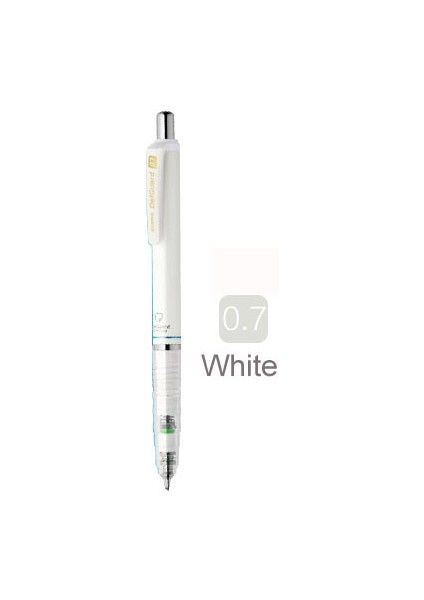 P-MA85 Beyaz 07MM 1 Adet Zebra MA85 Delguard Mekanik Kurşun Kalem 0.5mm 0.3mm 0.7mm Okul Tedarikçisi Için Silgi ile Kırılmaz Çok Renkli Kalemler (Yurt Dışından)
