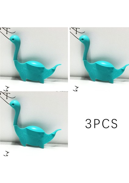 3 Adet Mavi 3 Adet/grup Yaratıcı 3D Su Canavarı Imi Öğrenci Yenilik Dinozor Hayvanlar Kitap Ayraçları Kawaii Okuma Kitabı Klasör Sayfa Malzemeleri (Yurt Dışından)
