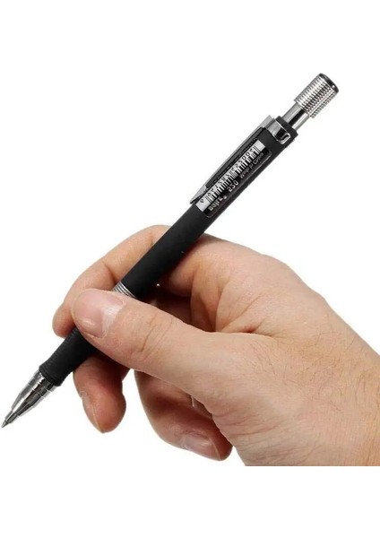 Renk -12 Adet Dolum 2mm Plastik ve Metal Kurşun Tutucu Mekanik Taslak Karakalem 2.0mm Kurşun Kalemler 2b Çizim Kroki Sınavı Yedek Kırtasiye (Yurt Dışından)