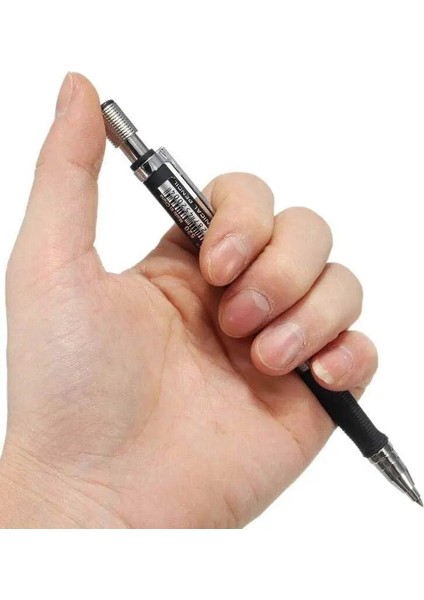 Renk -12 Adet Dolum 2mm Plastik ve Metal Kurşun Tutucu Mekanik Taslak Karakalem 2.0mm Kurşun Kalemler 2b Çizim Kroki Sınavı Yedek Kırtasiye (Yurt Dışından)