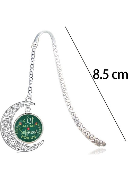 Stil 4 Kuran 3 173 Alıntı - Allah Bize Yeter Islami - Metal Kitap Ayraçları Okumak Için Sembol Defter Kitap Işareti Islam'da Tanrı (Yurt Dışından)