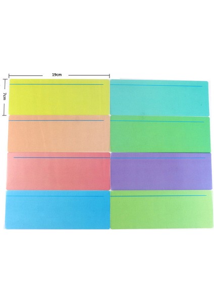 Renkli 2022 Yeni 8 Adet/paket Yer Işareti Kılavuzlu Okuma Vurgulama Şeritleri Renkli Yerleşimi Okuma Izleme Cetvelleri Görsel Stresi Azaltmak Için (Yurt Dışından)