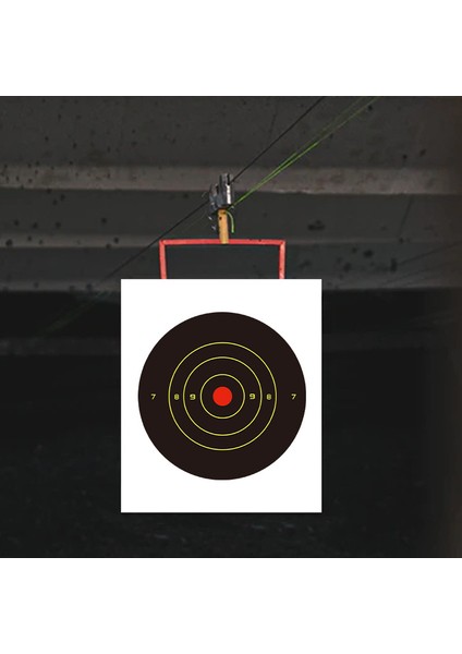 Z2 Atış Hedefleri 10 Adet/grup Atış Hedefi Çıkartmaları 8x8 Inç Yapışkanlı Reaktif Kendinden Yapışkanlı Atış Hedefleri Çekim Eğitimi Için Sıçrayan Kağıt (Yurt Dışından) indirimleri